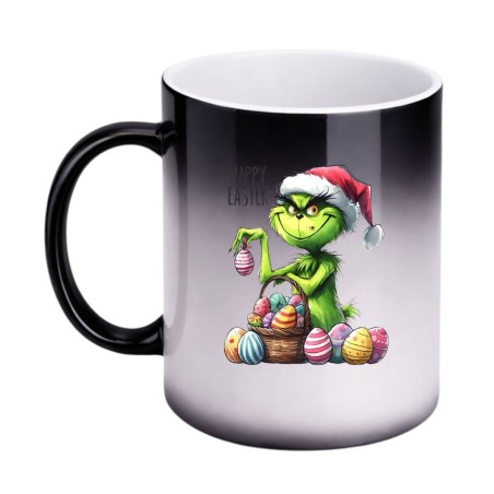 KUBEK "GRINCH HAPPY EASTER" MAGICZNY